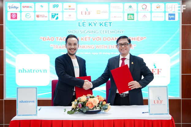 Ký kết hợp tác chiến lược cùng UEF - Mở rộng giá trị dành cho sinh viên
