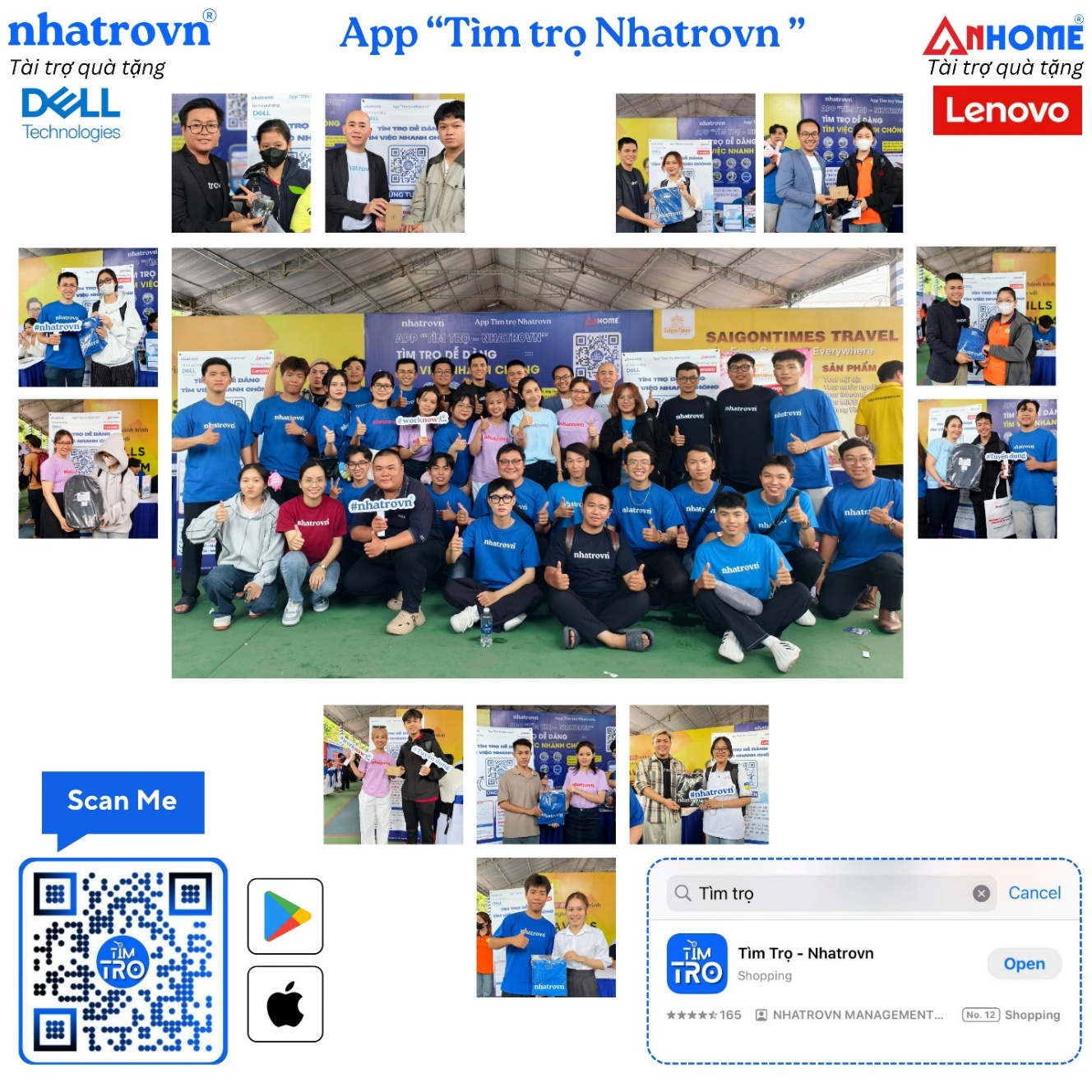 Gian hàng Nhatrovn tại HUTECH