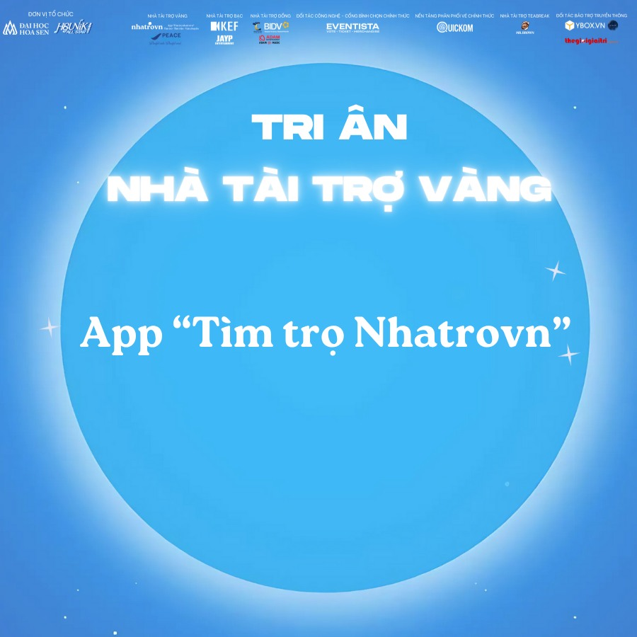 Nhà tài trợ Vàng của HSUNIK All Star 2025 - Chung tay tỏa sáng