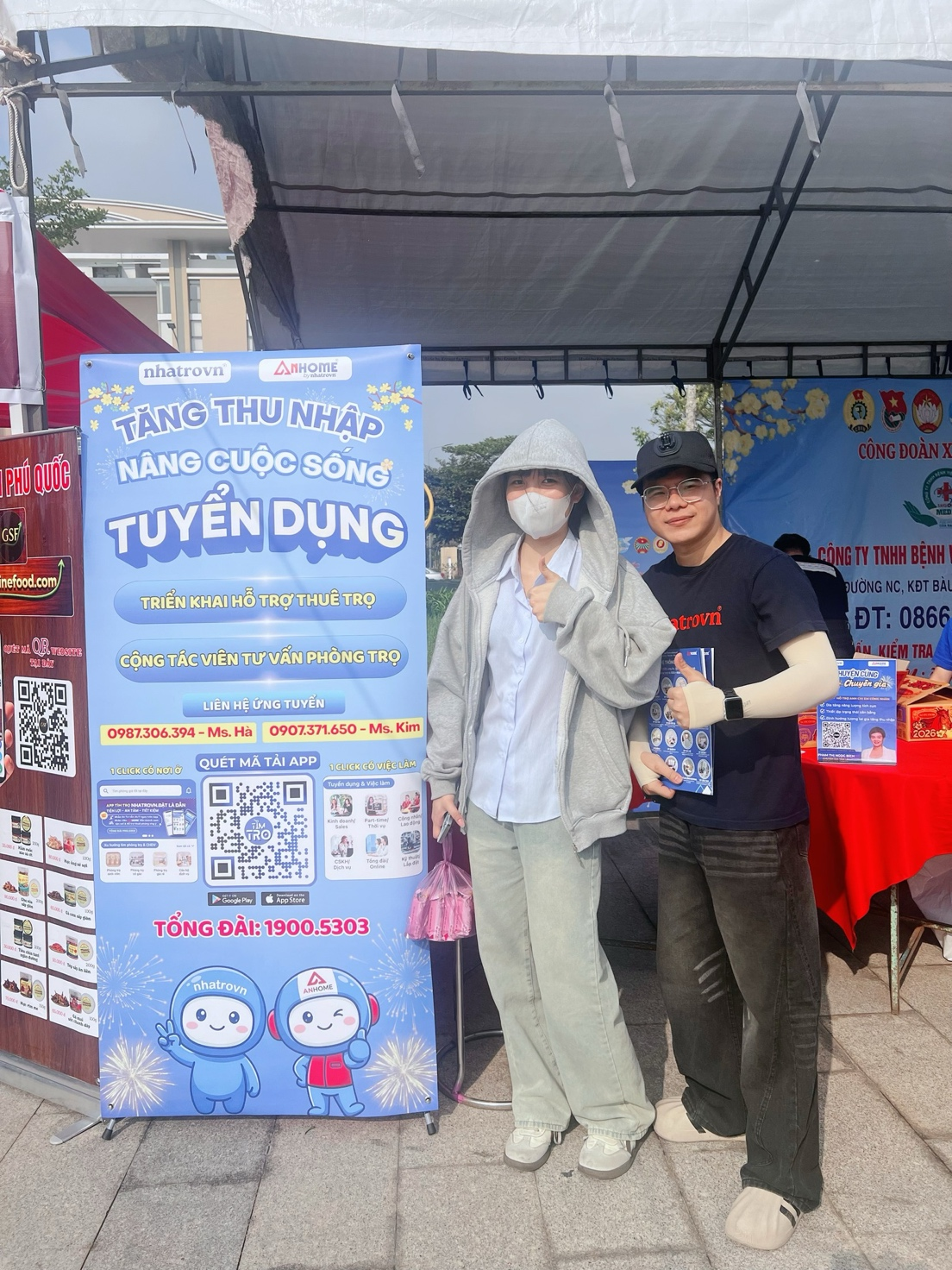 Gian hàng Nhatrovn – Anhome tại Tết Sum Vầy