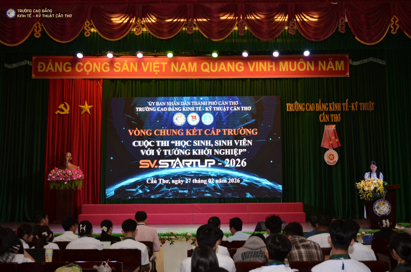 Nhatrovn – Anhome đồng hành Vòng Chung kết SV_STARTUP 2026 tại Trường Cao đẳng Kinh tế – Kỹ thuật Cần Thơ