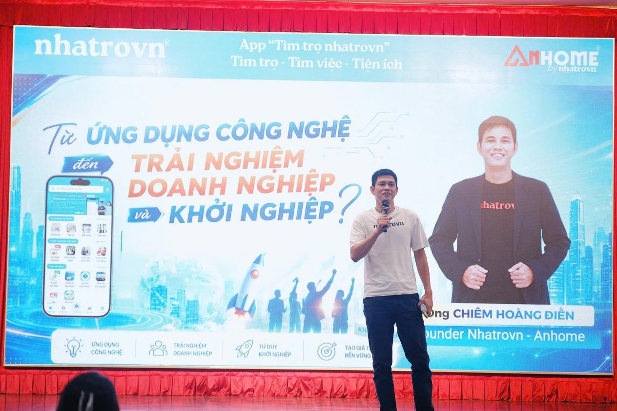 Anh Chiêm Hoàng Điền chia sẻ góc nhìn thực tiễn về AI và cơ hội phát triển trong kỷ nguyên số.